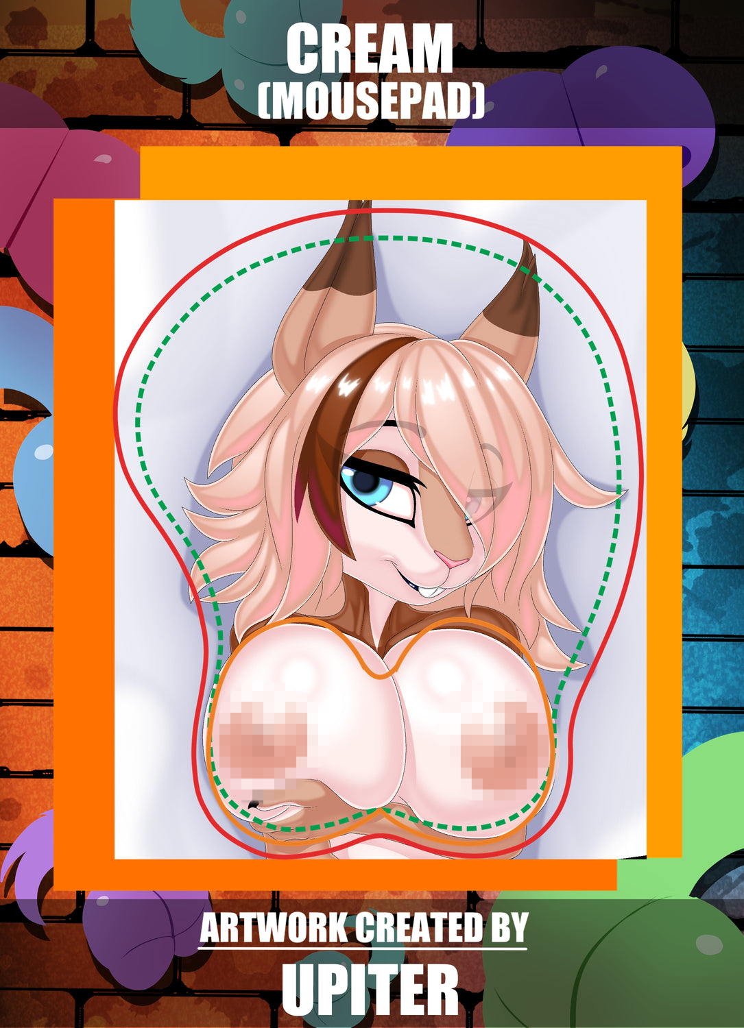 Cream Mousepad by UP1TER