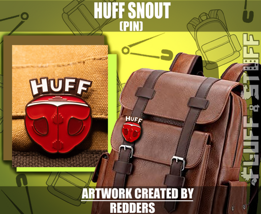 Huff Snout Pin by Redders