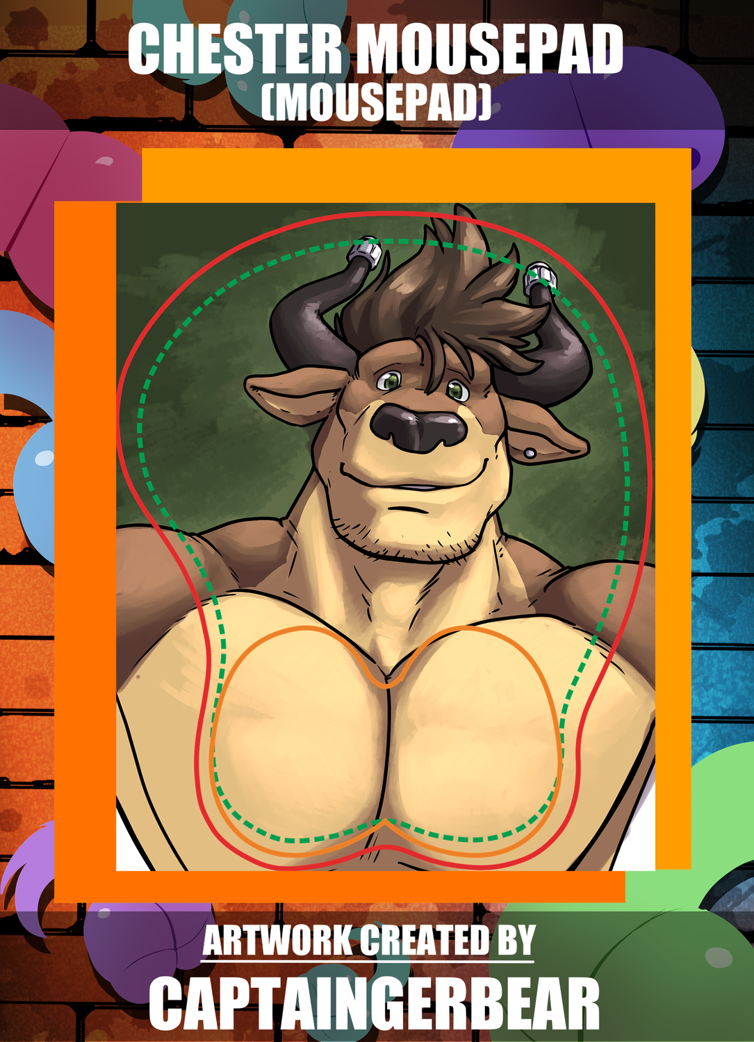 Chester Mousepad by Captaingerbear