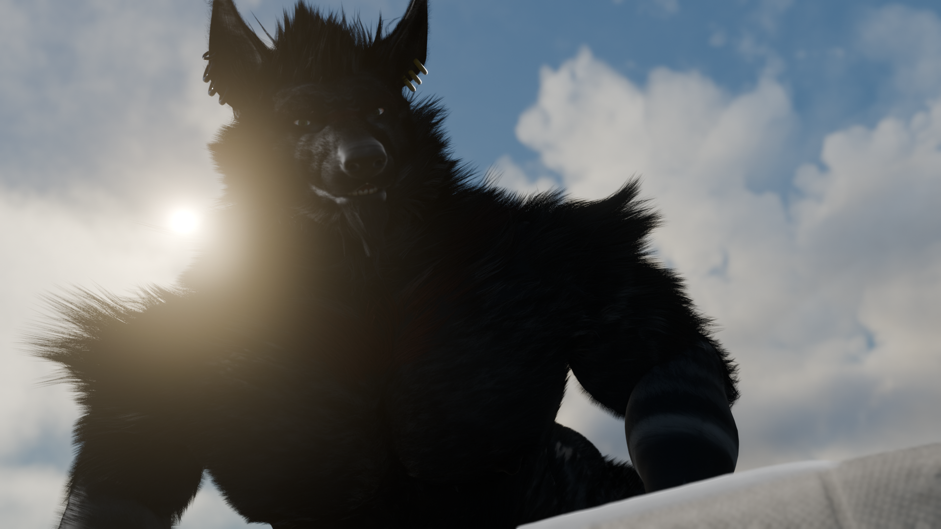 Hyena Dad 3D Model by TheVale