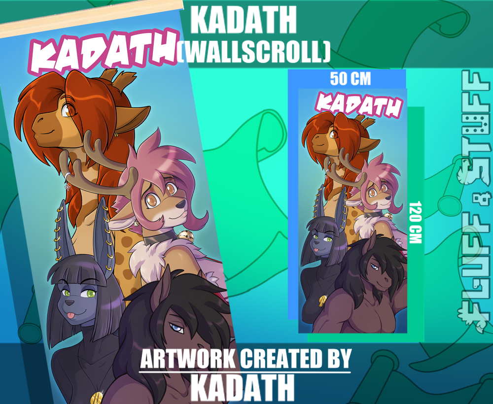 Kadath Wall Scroll by Kadath