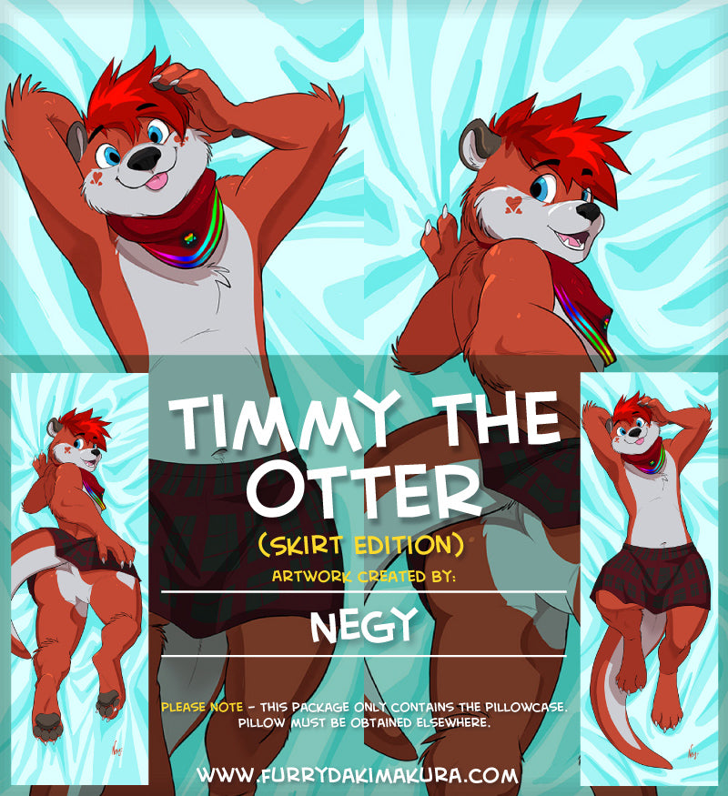 Timmy the Otter Dakimakura by Negy