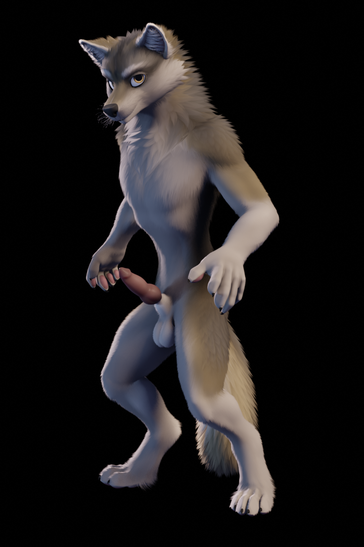 Wolf Boyfriend 3D Model by Ruaidri