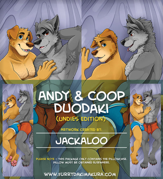 Andy & Coop DuoDaki by Jackaloo
